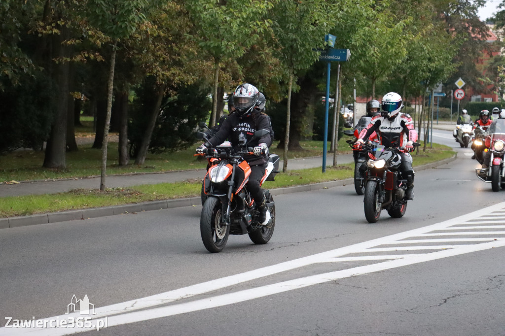 Fotorelacja: Jurajskie zakończenie sezonu motocyklistów w Zawierciu