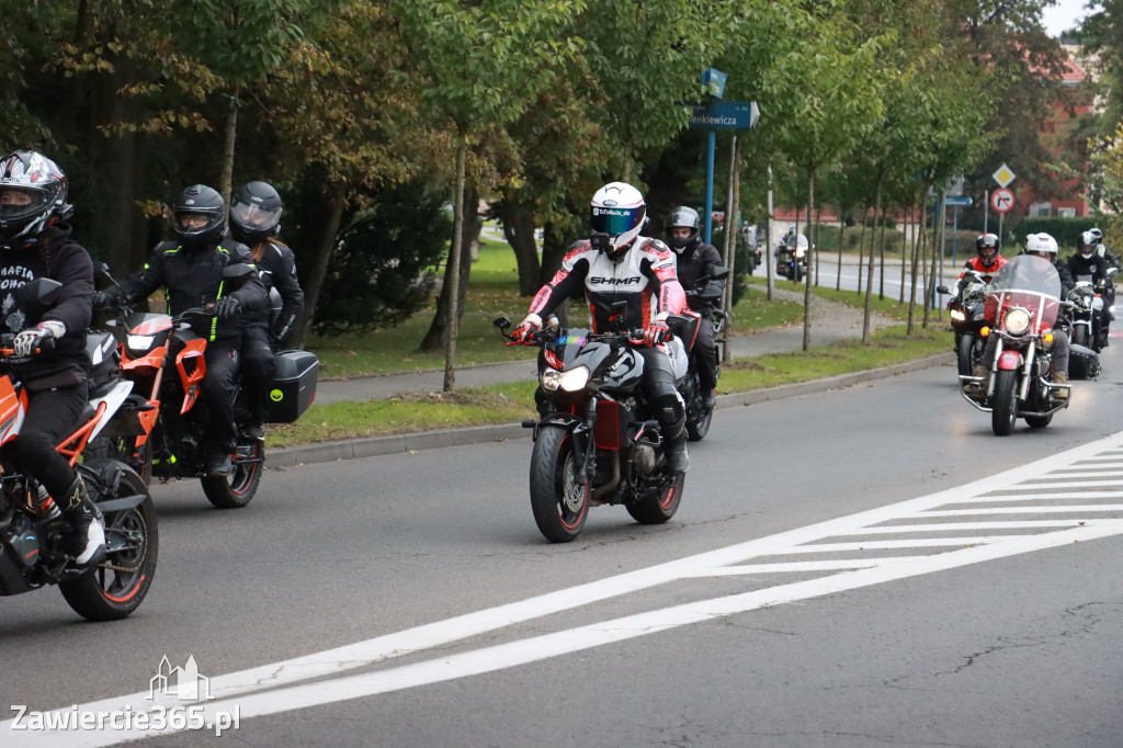 Fotorelacja: Jurajskie zakończenie sezonu motocyklistów w Zawierciu