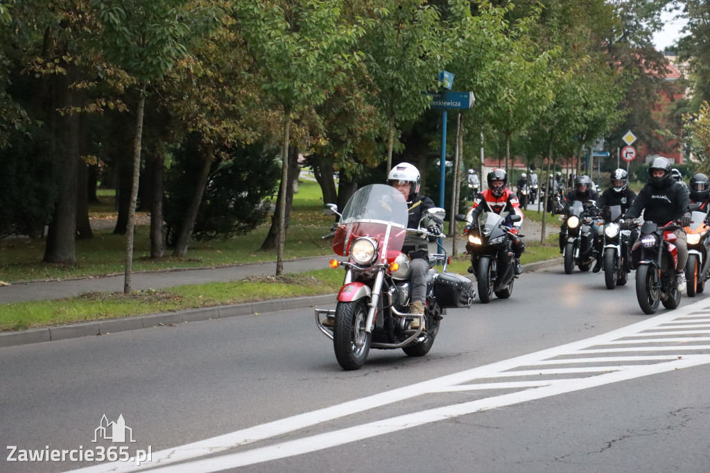 Fotorelacja: Jurajskie zakończenie sezonu motocyklistów w Zawierciu