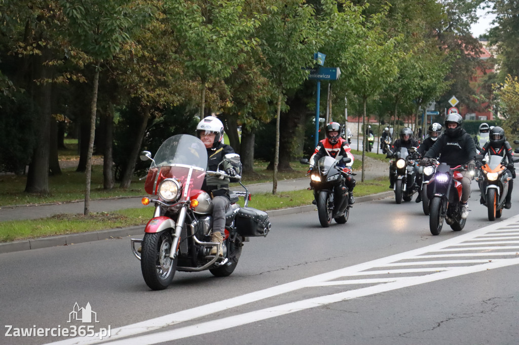 Fotorelacja: Jurajskie zakończenie sezonu motocyklistów w Zawierciu