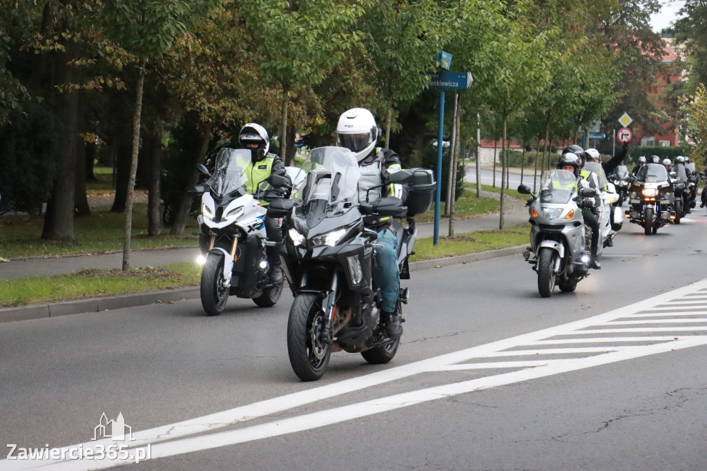 Fotorelacja: Jurajskie zakończenie sezonu motocyklistów w Zawierciu