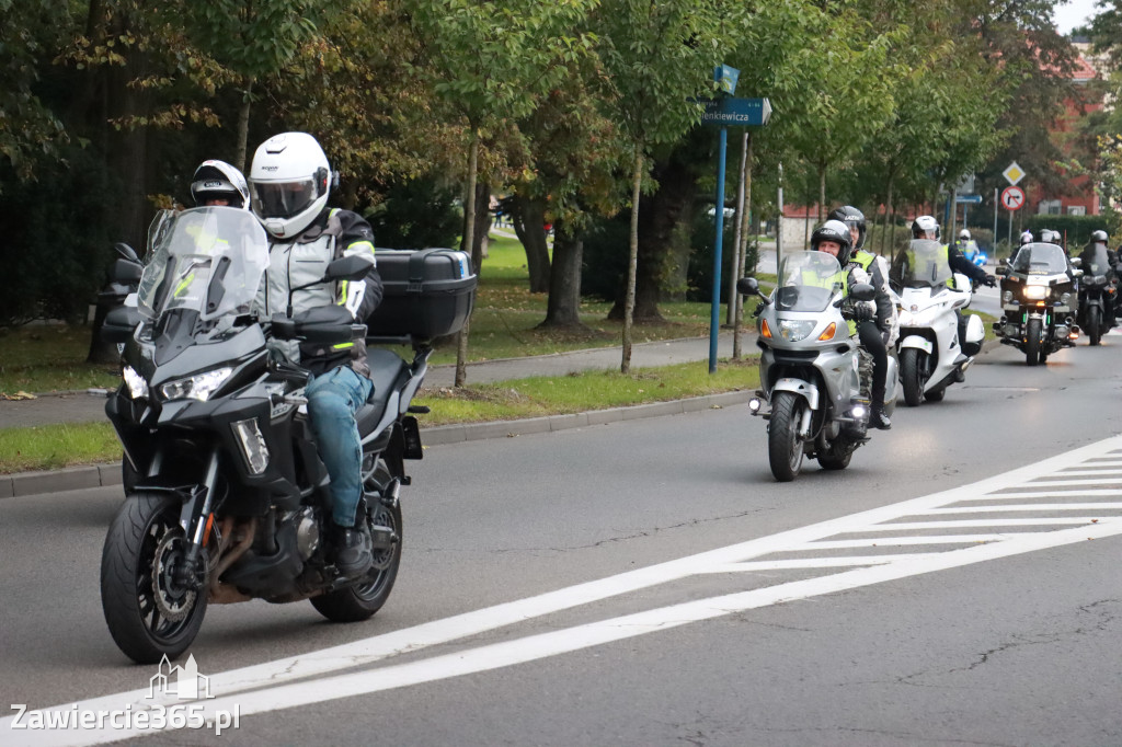 Fotorelacja: Jurajskie zakończenie sezonu motocyklistów w Zawierciu