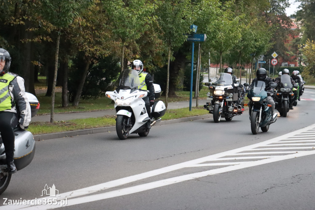 Fotorelacja: Jurajskie zakończenie sezonu motocyklistów w Zawierciu