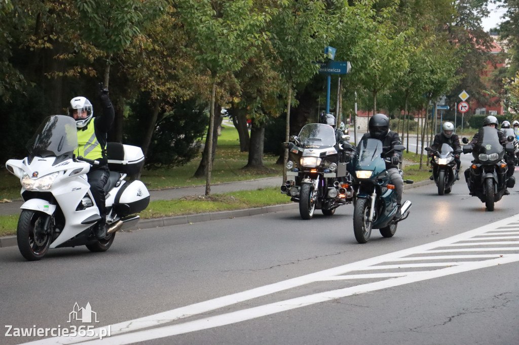 Fotorelacja: Jurajskie zakończenie sezonu motocyklistów w Zawierciu