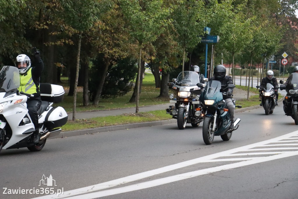 Fotorelacja: Jurajskie zakończenie sezonu motocyklistów w Zawierciu