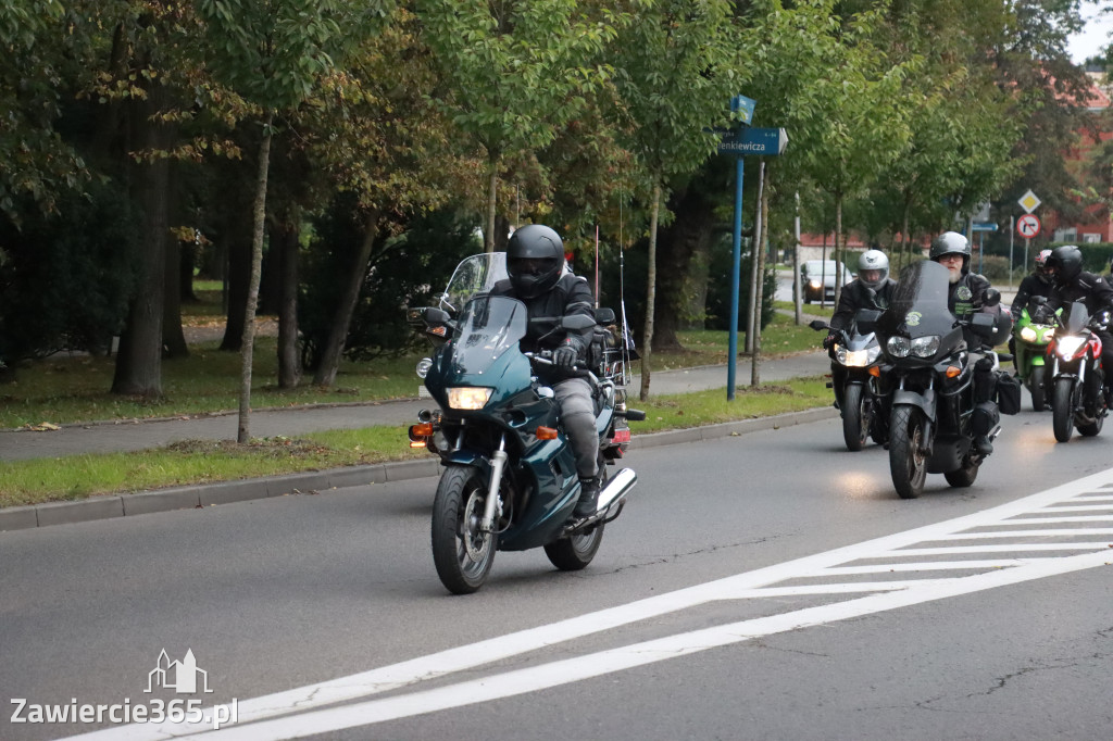 Fotorelacja: Jurajskie zakończenie sezonu motocyklistów w Zawierciu