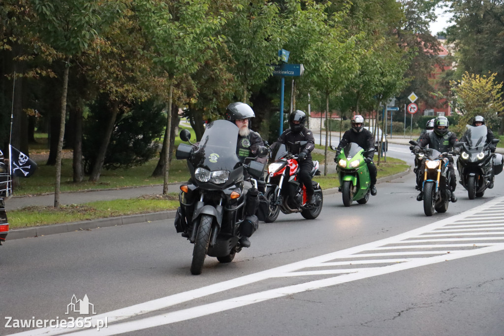 Fotorelacja: Jurajskie zakończenie sezonu motocyklistów w Zawierciu
