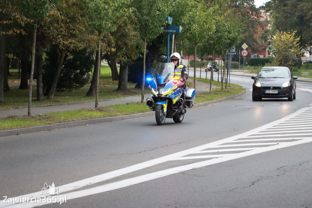 Fotorelacja: Jurajskie zakończenie sezonu motocyklistów w Zawierciu