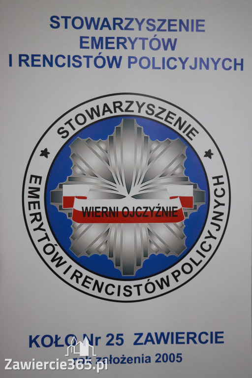 Fotorelacja I: 20-lecie zawierciańskiego Stowarzyszenia Emerytów i Rencistów Policyjnych