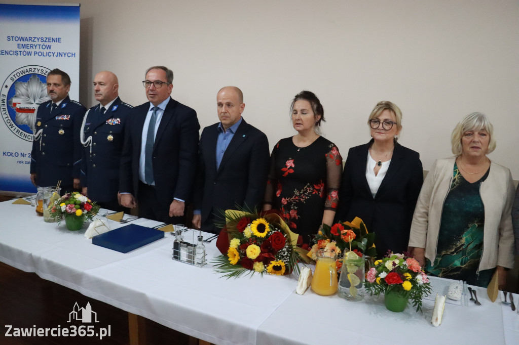 Fotorelacja I: 20-lecie zawierciańskiego Stowarzyszenia Emerytów i Rencistów Policyjnych