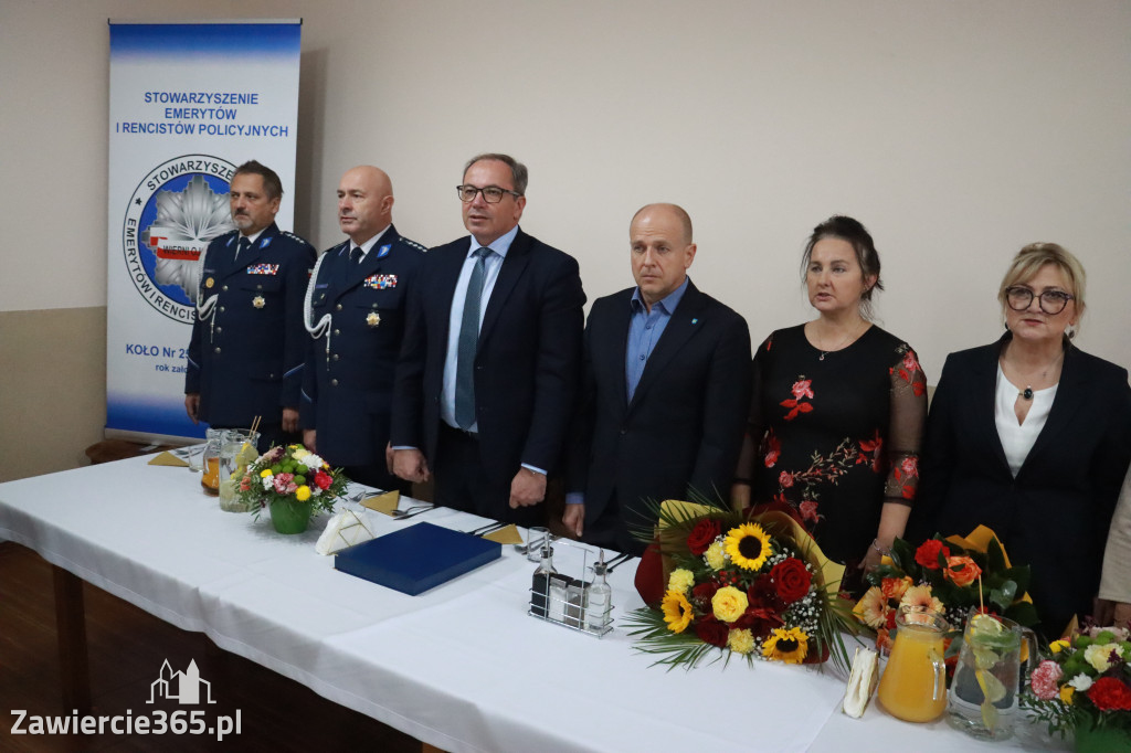 Fotorelacja I: 20-lecie zawierciańskiego Stowarzyszenia Emerytów i Rencistów Policyjnych