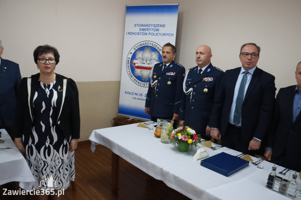 Fotorelacja I: 20-lecie zawierciańskiego Stowarzyszenia Emerytów i Rencistów Policyjnych