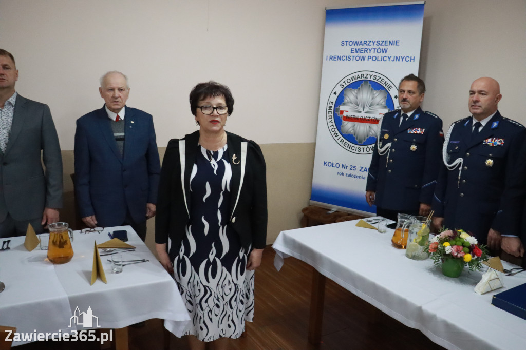Fotorelacja I: 20-lecie zawierciańskiego Stowarzyszenia Emerytów i Rencistów Policyjnych