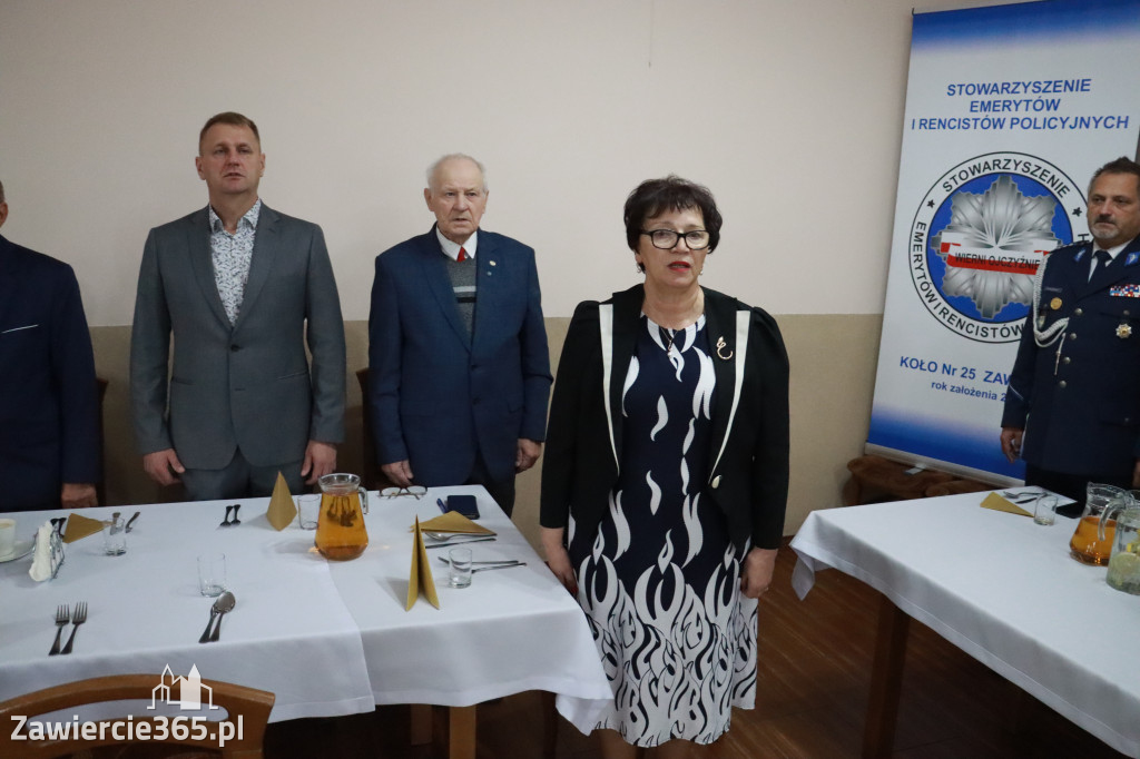 Fotorelacja I: 20-lecie zawierciańskiego Stowarzyszenia Emerytów i Rencistów Policyjnych