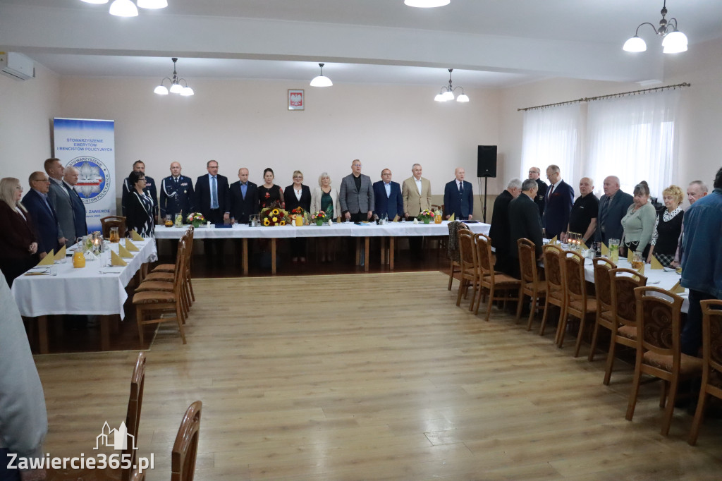 Fotorelacja I: 20-lecie zawierciańskiego Stowarzyszenia Emerytów i Rencistów Policyjnych