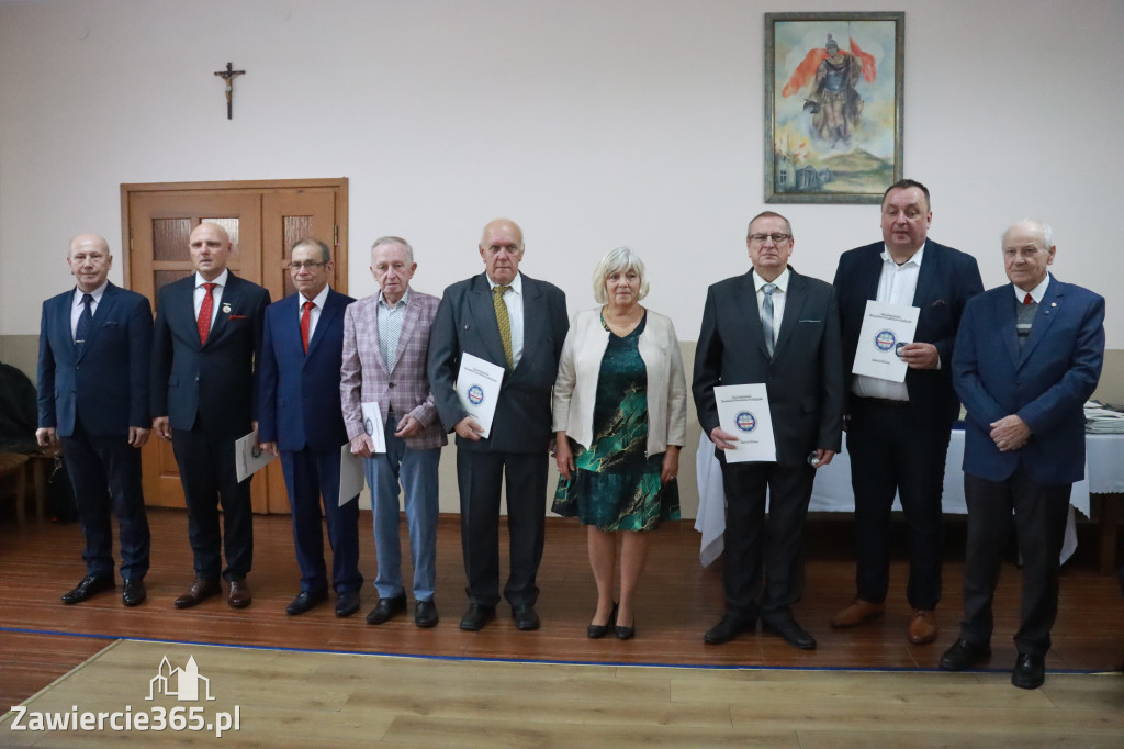Fotorelacja I: 20-lecie zawierciańskiego Stowarzyszenia Emerytów i Rencistów Policyjnych
