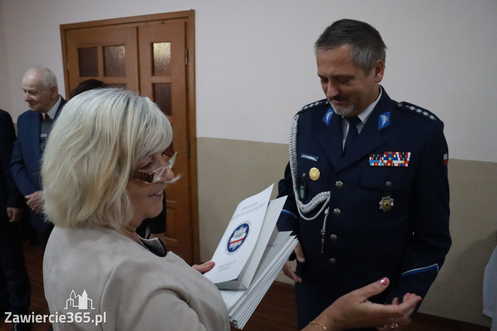 Fotorelacja I: 20-lecie zawierciańskiego Stowarzyszenia Emerytów i Rencistów Policyjnych