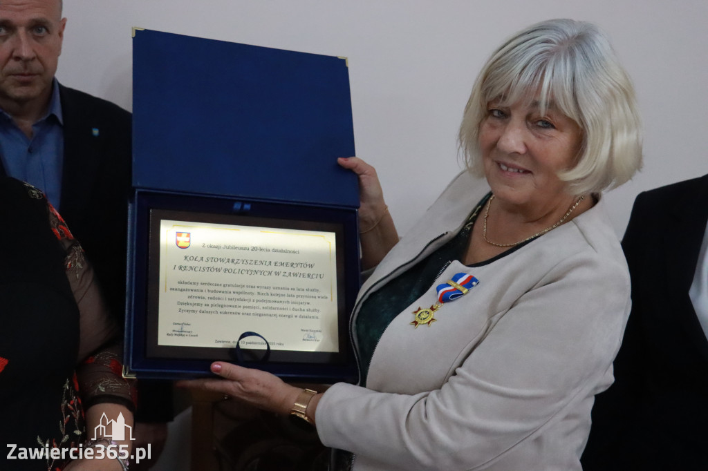 Fotorelacja II: 20-lecie zawierciańskiego Stowarzyszenia Emerytów i Rencistów Policyjnych