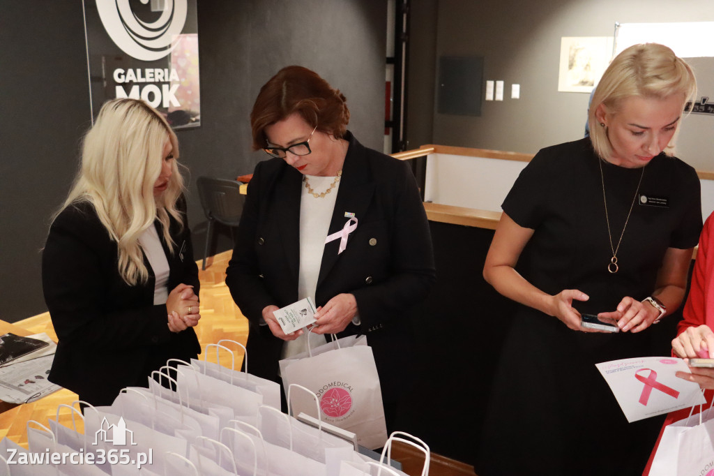Fotorelacja Zawiercie: Różowy Październik – Razem po Zdrowie!