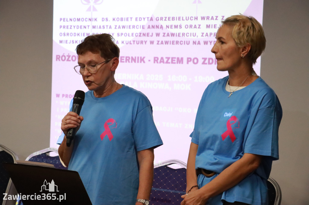 Fotorelacja Zawiercie: Różowy Październik – Razem po Zdrowie!