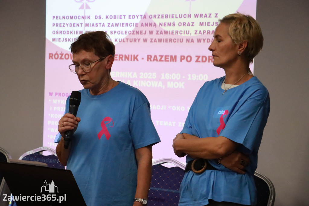 Fotorelacja Zawiercie: Różowy Październik – Razem po Zdrowie!