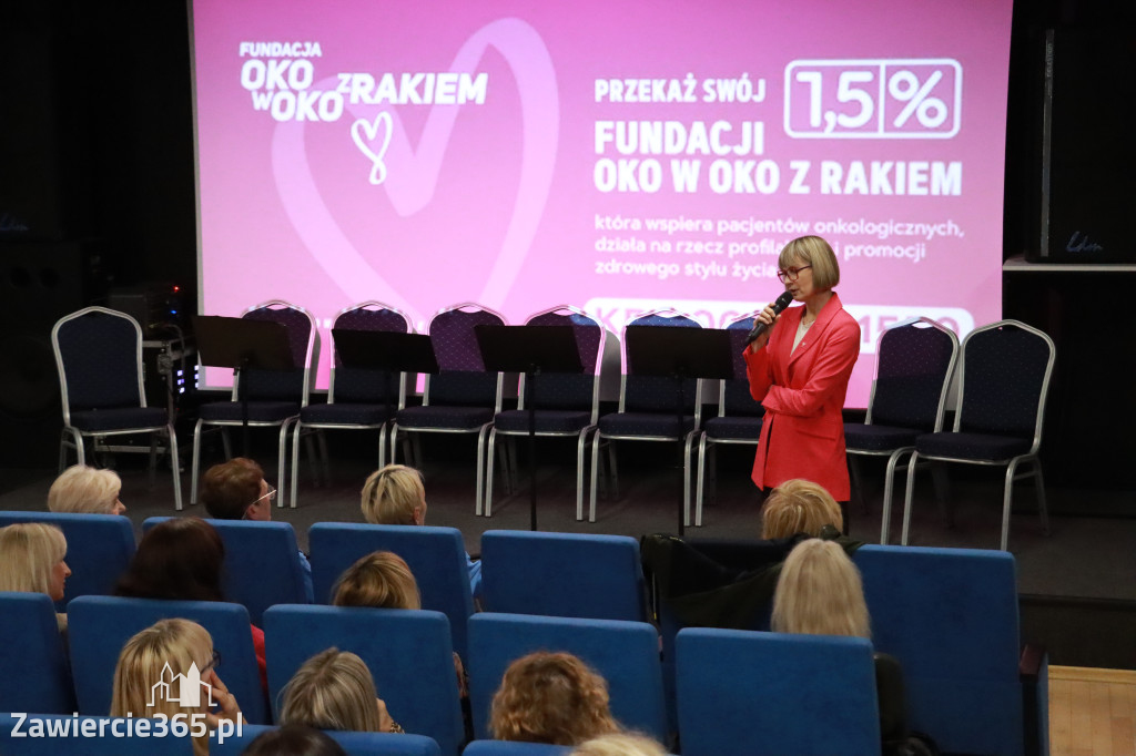 Fotorelacja Zawiercie: Różowy Październik – Razem po Zdrowie!