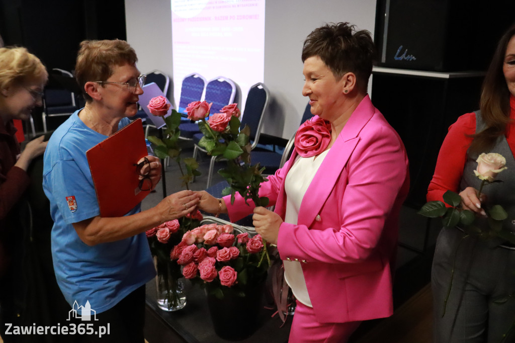 Fotorelacja Zawiercie: Różowy Październik – Razem po Zdrowie!