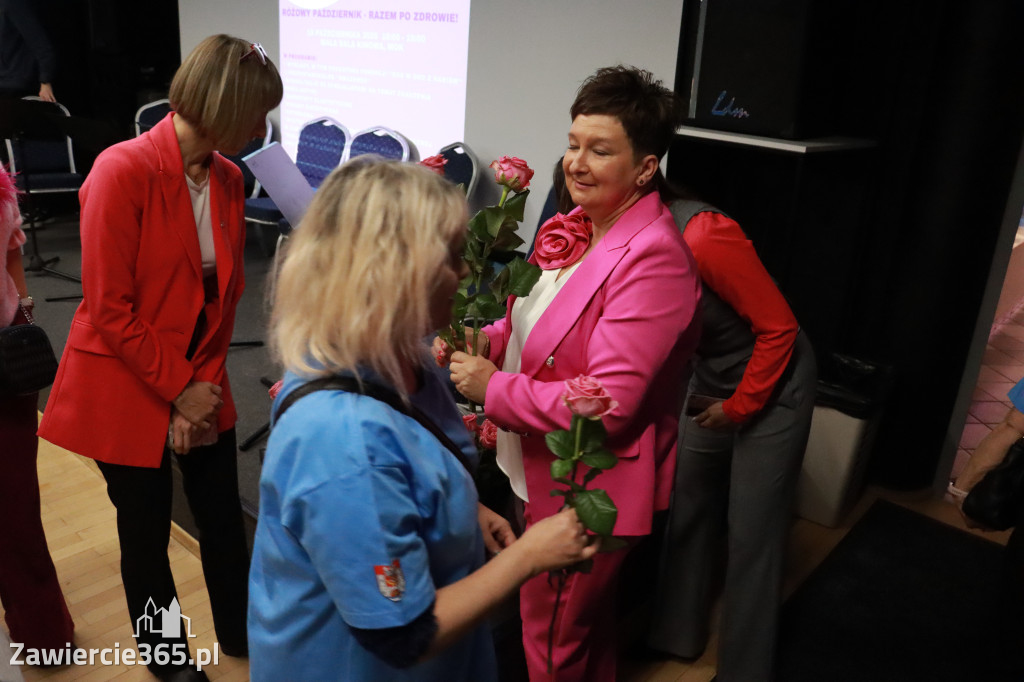 Fotorelacja Zawiercie: Różowy Październik – Razem po Zdrowie!