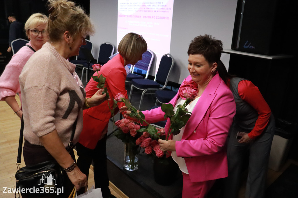 Fotorelacja Zawiercie: Różowy Październik – Razem po Zdrowie!