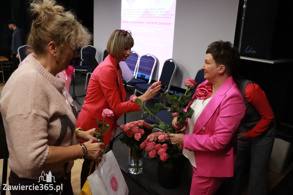 Fotorelacja Zawiercie: Różowy Październik – Razem po Zdrowie!