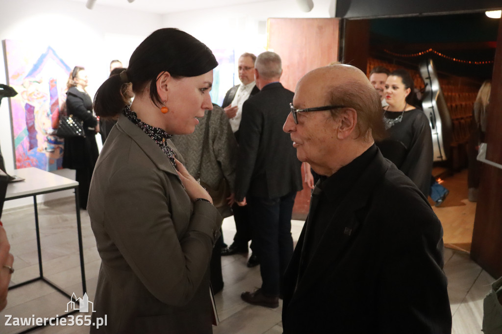 Fotorelacja: Wernisaż „I każdy może to zobaczyć - OD FIGURACJI DO ABSTRAKCJI” w MOK Zawiercie
