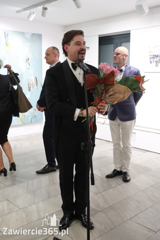 Fotorelacja: Wernisaż „I każdy może to zobaczyć - OD FIGURACJI DO ABSTRAKCJI” w MOK Zawiercie