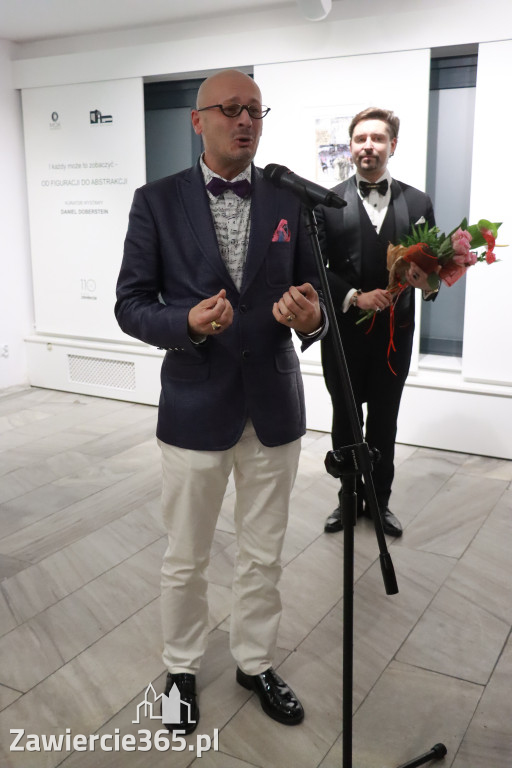 Fotorelacja: Wernisaż „I każdy może to zobaczyć - OD FIGURACJI DO ABSTRAKCJI” w MOK Zawiercie