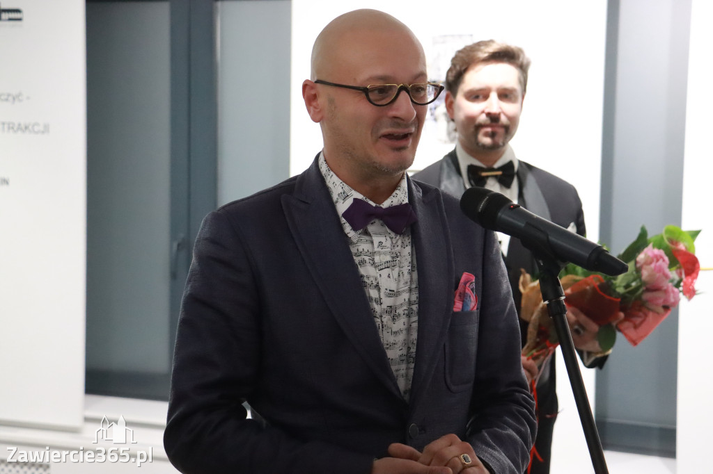 Fotorelacja: Wernisaż „I każdy może to zobaczyć - OD FIGURACJI DO ABSTRAKCJI” w MOK Zawiercie