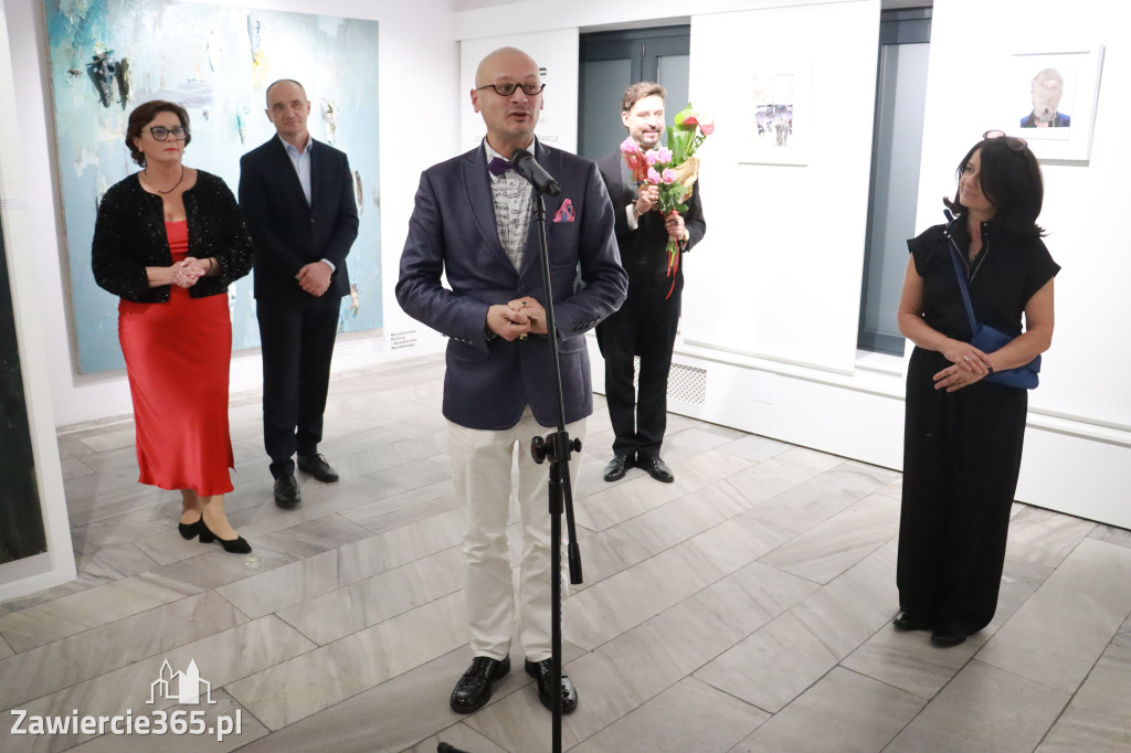 Fotorelacja: Wernisaż „I każdy może to zobaczyć - OD FIGURACJI DO ABSTRAKCJI” w MOK Zawiercie