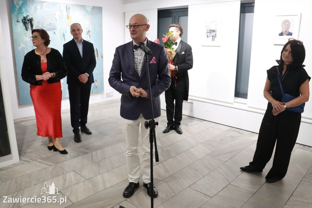 Fotorelacja: Wernisaż „I każdy może to zobaczyć - OD FIGURACJI DO ABSTRAKCJI” w MOK Zawiercie