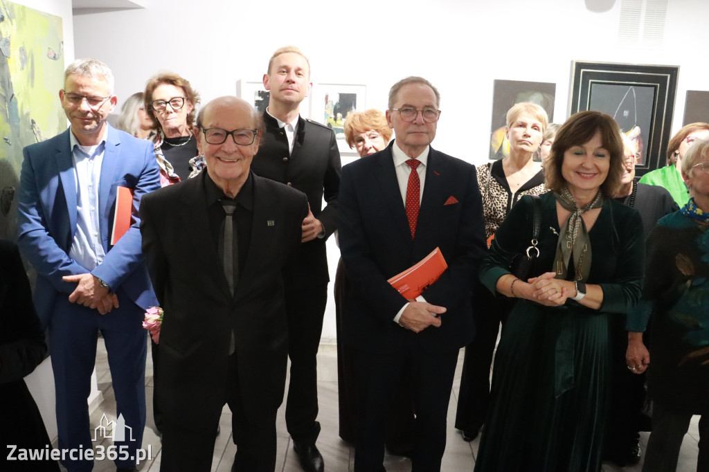 Fotorelacja: Wernisaż „I każdy może to zobaczyć - OD FIGURACJI DO ABSTRAKCJI” w MOK Zawiercie