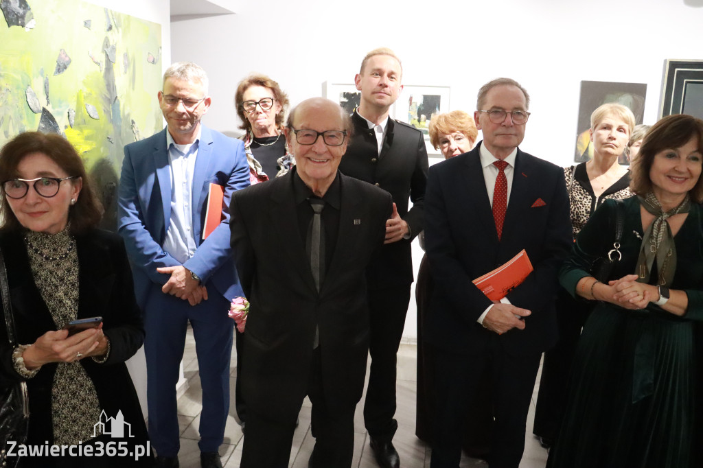 Fotorelacja: Wernisaż „I każdy może to zobaczyć - OD FIGURACJI DO ABSTRAKCJI” w MOK Zawiercie