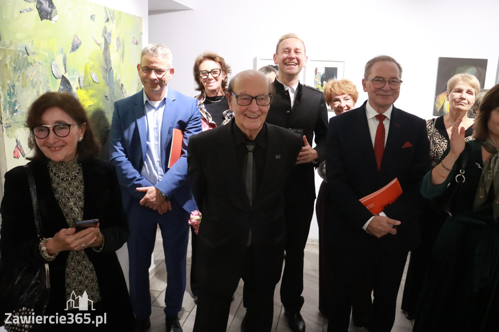 Fotorelacja: Wernisaż „I każdy może to zobaczyć - OD FIGURACJI DO ABSTRAKCJI” w MOK Zawiercie
