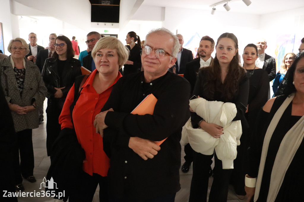 Fotorelacja: Wernisaż „I każdy może to zobaczyć - OD FIGURACJI DO ABSTRAKCJI” w MOK Zawiercie