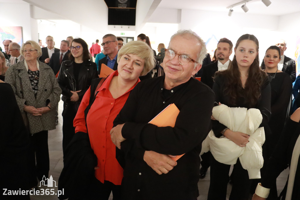 Fotorelacja: Wernisaż „I każdy może to zobaczyć - OD FIGURACJI DO ABSTRAKCJI” w MOK Zawiercie