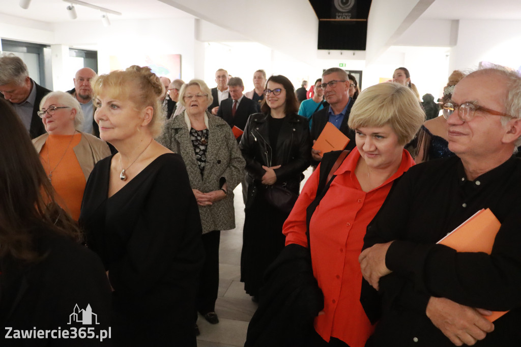 Fotorelacja: Wernisaż „I każdy może to zobaczyć - OD FIGURACJI DO ABSTRAKCJI” w MOK Zawiercie