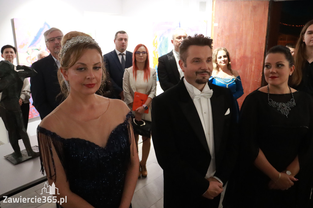 Fotorelacja: Wernisaż „I każdy może to zobaczyć - OD FIGURACJI DO ABSTRAKCJI” w MOK Zawiercie