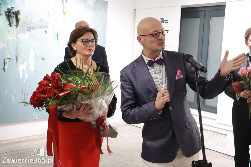Fotorelacja: Wernisaż „I każdy może to zobaczyć - OD FIGURACJI DO ABSTRAKCJI” w MOK Zawiercie