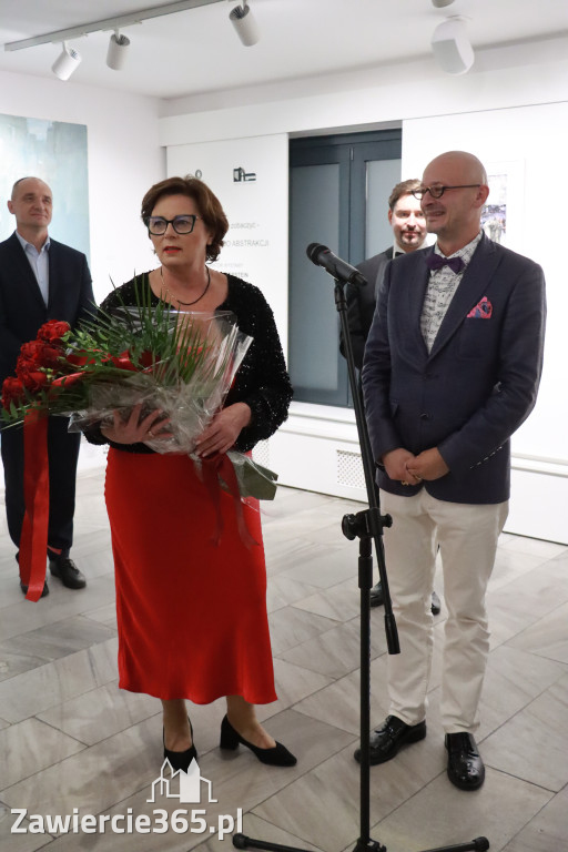 Fotorelacja: Wernisaż „I każdy może to zobaczyć - OD FIGURACJI DO ABSTRAKCJI” w MOK Zawiercie