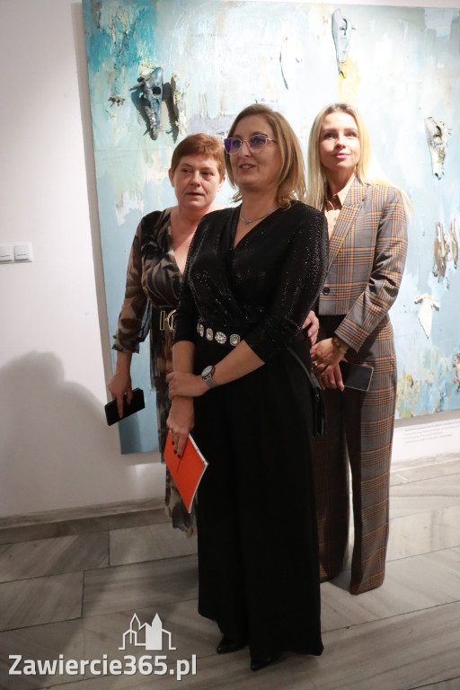 Fotorelacja: Wernisaż „I każdy może to zobaczyć - OD FIGURACJI DO ABSTRAKCJI” w MOK Zawiercie