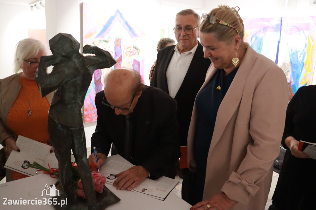 Fotorelacja: Wernisaż „I każdy może to zobaczyć - OD FIGURACJI DO ABSTRAKCJI” w MOK Zawiercie