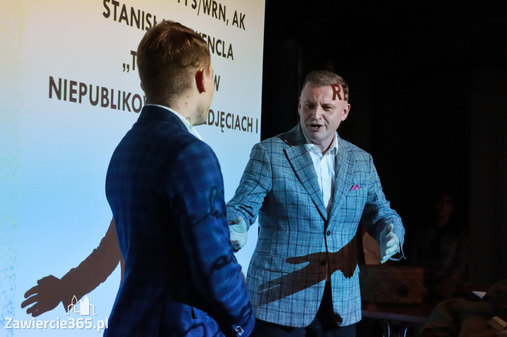 Fotorelacja: ODDZIAŁ GL , PPS , AK TWARDEGO - wykład w MOK Zawiercie