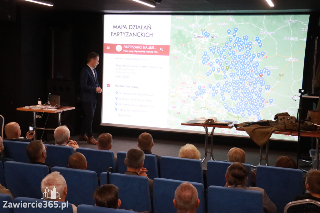Fotorelacja: ODDZIAŁ GL , PPS , AK TWARDEGO - wykład w MOK Zawiercie