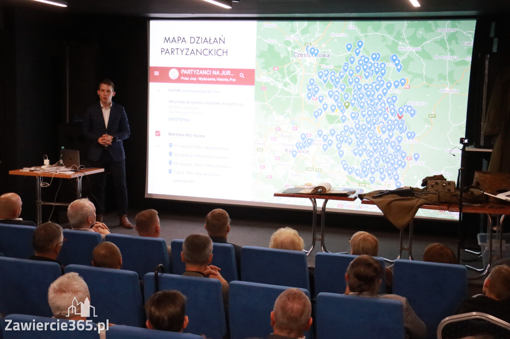 Fotorelacja: ODDZIAŁ GL , PPS , AK TWARDEGO - wykład w MOK Zawiercie